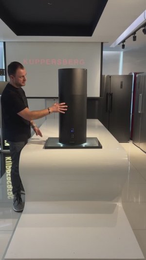 TUBA 35 B_X  вытяжка островная KUPPERSBERG