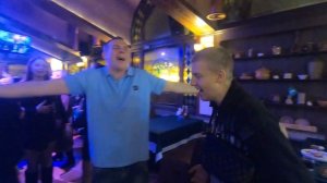 Серега и Я на белом покрывале