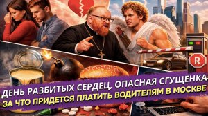 Разрыв сердца, атака Милонова, смертельная сгущенка, бургеры-запрещенки и платный въезд в Сити!