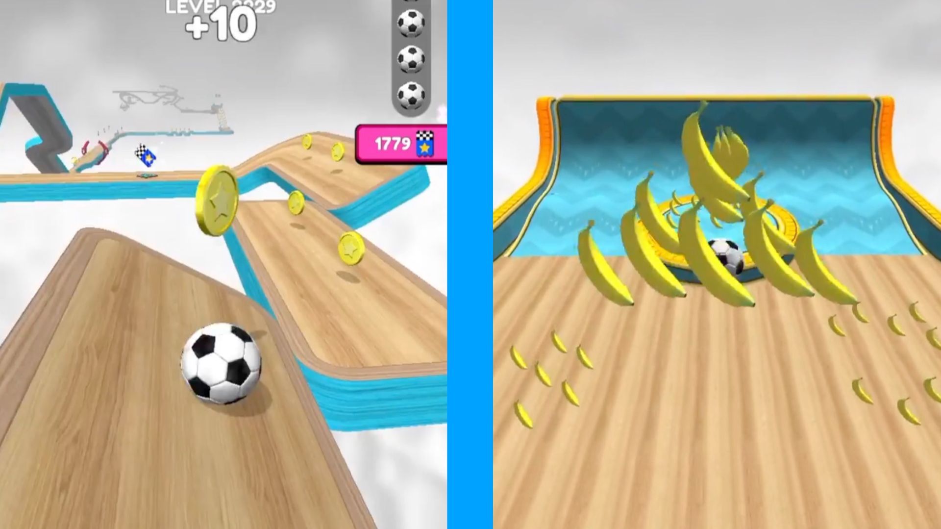 Going Balls  Super Speed Run Gameplay New Update Level 2229 To 2232 Banana Frenzy Race