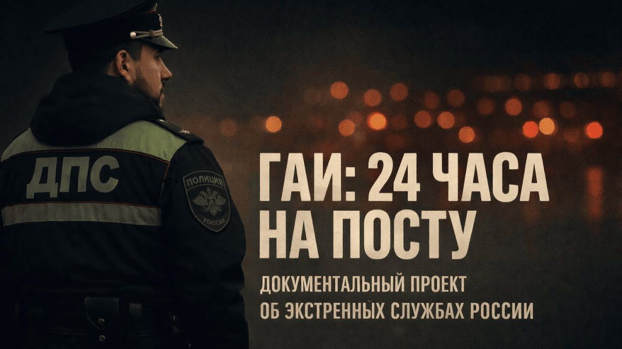 ГАИ 24 часа На посту. Как проходит смена сотрудников ДПС смотреть онлайн