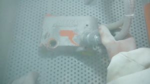 Полностью разобран, очищен, внешние детали отпескоструены и перекрашены.