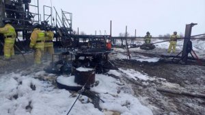 Четыре человека пострадали при пожаре на нефтяной скважине под Самарой