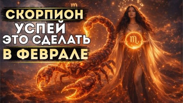 02. СКОРПИОН НЕ СМОТРИ это видео если БОИШЬСЯ правды о ФЕВРАЛЕ | Твой Знак