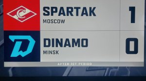 Хоккей.Фонбет Чемпионат КХЛ Спартак - Динамо(минск)