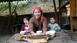 Собираю апельсины для продажи на рынке. Готовлю рыбу на гриле, чтобы съесть вместе с детьми. Дуонг