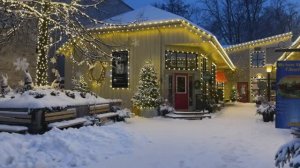 Сильный снегопад, Прогулка по тихим улицам. После снежной бури  в провинции Онтарио