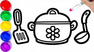 Мультик раскраска для детей и малышей