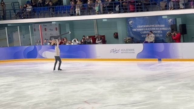 Александра Бойкова и Дмитрий Козловский. Произвольная программа на Чемпионате Санкт-Петербурга 2026 смотреть онлайн