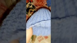 Обзор _ Вязаный комплект _ Шапки и шарфы для кошечки 🐈