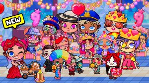 Мой необычный День рождения!🎉🎁/♥️AVATAR WORLD СЕМЕЙНЫЕ ИСТОРИИ♥️