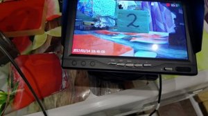 15. 02. 2026 год. сборка камеры 7 дюймов. в стандартном корпусе.