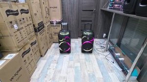 Mivo md 116 Портативная акустическая система караоке Подключение по TWS