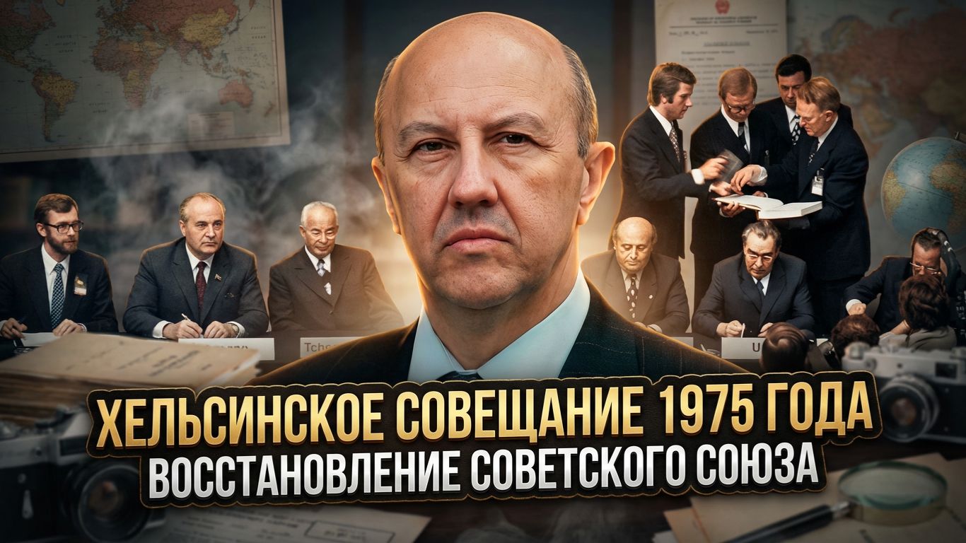 Андрей Фурсов | Хельсинское совещание 1975 года. Восстановление Советского Союза смотреть онлайн