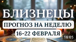 БЛИЗНЕЦЫ НЕДЕЛЯ БУДЕТ БОГАТА НА ХОРОШИЕ ИДЕИ И ГРАНДИОЗНЫЕ ПЛАНЫ ПРОГНОЗ С 16 ПО 22 ФЕВРАЛЯ 2026