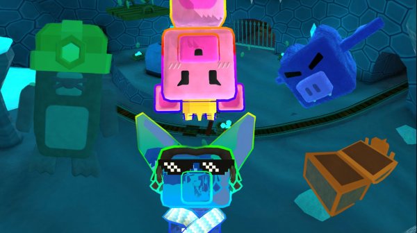 Пещера кротов в снежной долине [super_bear_adventure]