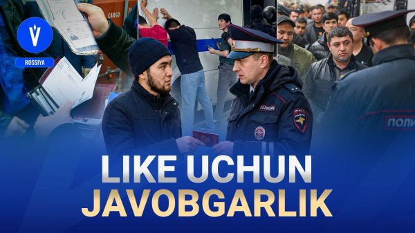 Rossiya: quvilgan migrantlar, do‘stini qutqargan yigit, layk uchun jarima