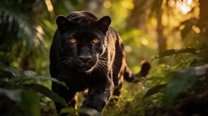 Созерцание | Идущая пантера (Величественный эмбиент 4K)