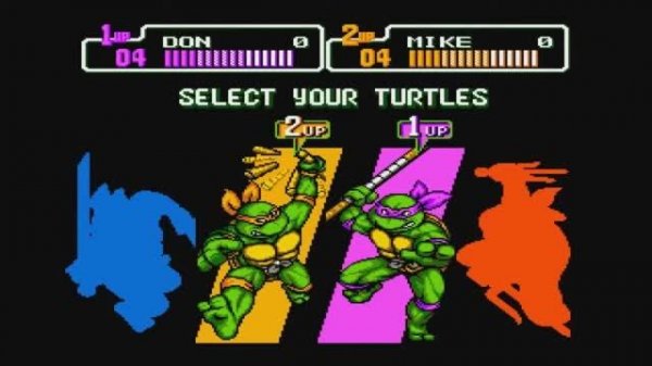 Teenage Mutant Ninja Turtles #Sega# полное прохождение
