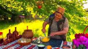 Бабушкин песочный пирог Азербайджанская Кухня Деревенская Кухня  Рецепты