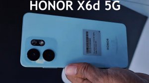 Honor X6d 5G первый обзор на русском