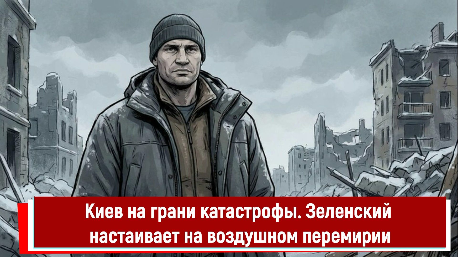 Киев на грани катастрофы. Зеленский настаивает на воздушном перемирии смотреть онлайн