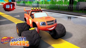 ВСПЫШ и ЧУДО - Машинки Гонщики Эксл Сити#1 ➤ Весёлые Гонки - Первые Гонки!