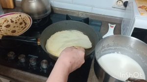 Блины с икрой