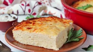 Нежное куриное суфле в духовке