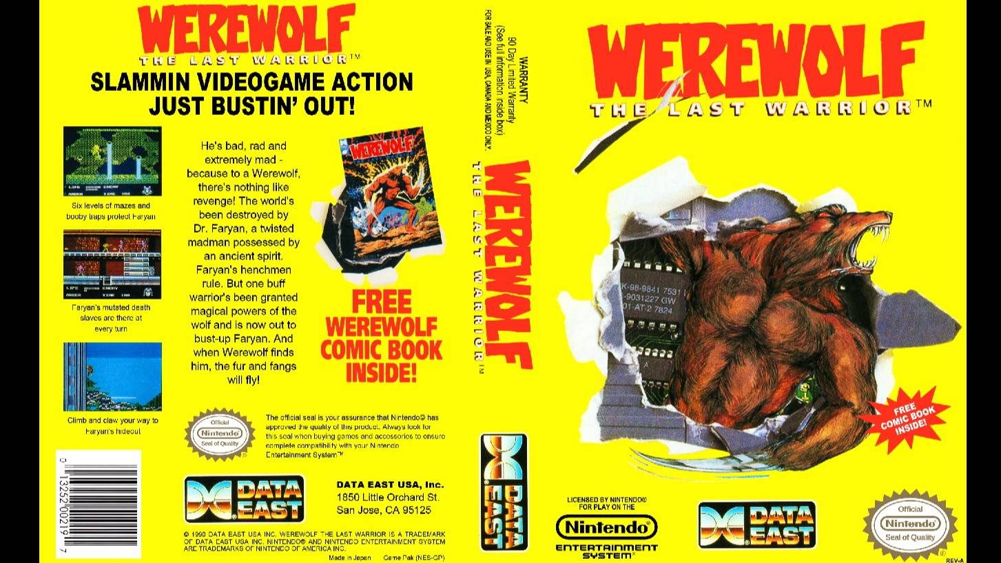 Werewolf The Last Warrior (NES) смотреть онлайн
