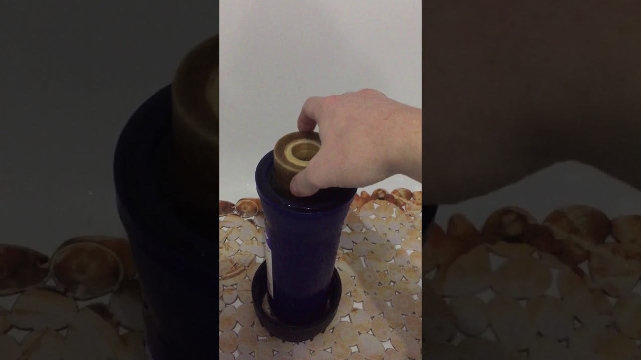 Вот такая вода в квартирах. Два месяца фильтру#shorts