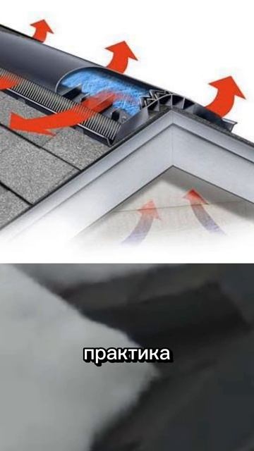 Зачем чистить утеплëнную крышу зимой. #архитектор #крыша #кровля #снег