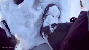 Сегодня порыбачил на мормышку с пучком мотыля🎣 Пробурил серию лунок.