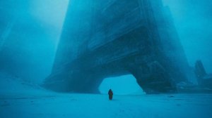 REMNANT_ Snowy Cyberpunk Ambience _ Atmospheric Blade Runner Ambient Music for Focus & Sleep _ 4K