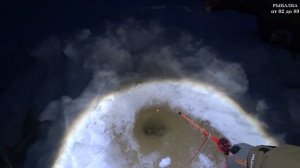В этот раз рыбалка оказалась трудовая. Зимняя рыбалка 2022.