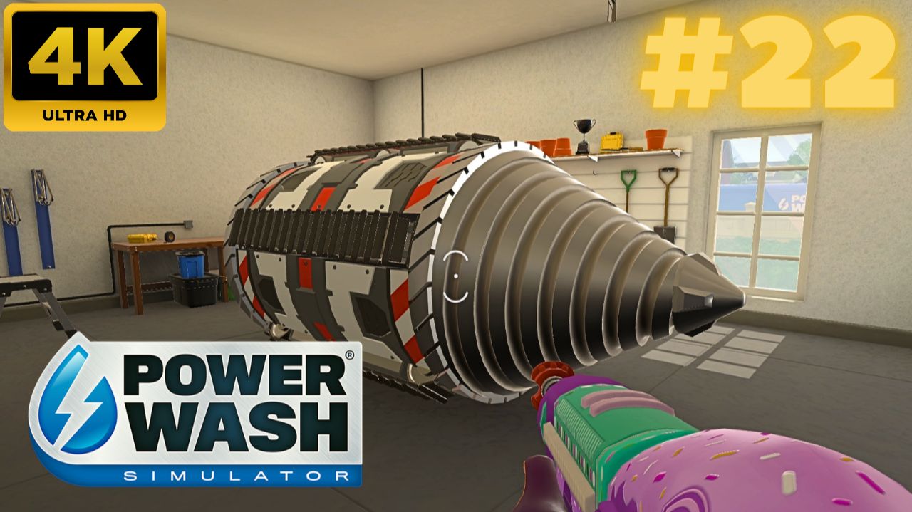 PowerWash Simulator: Отмыть буровую установку #22 (4K)