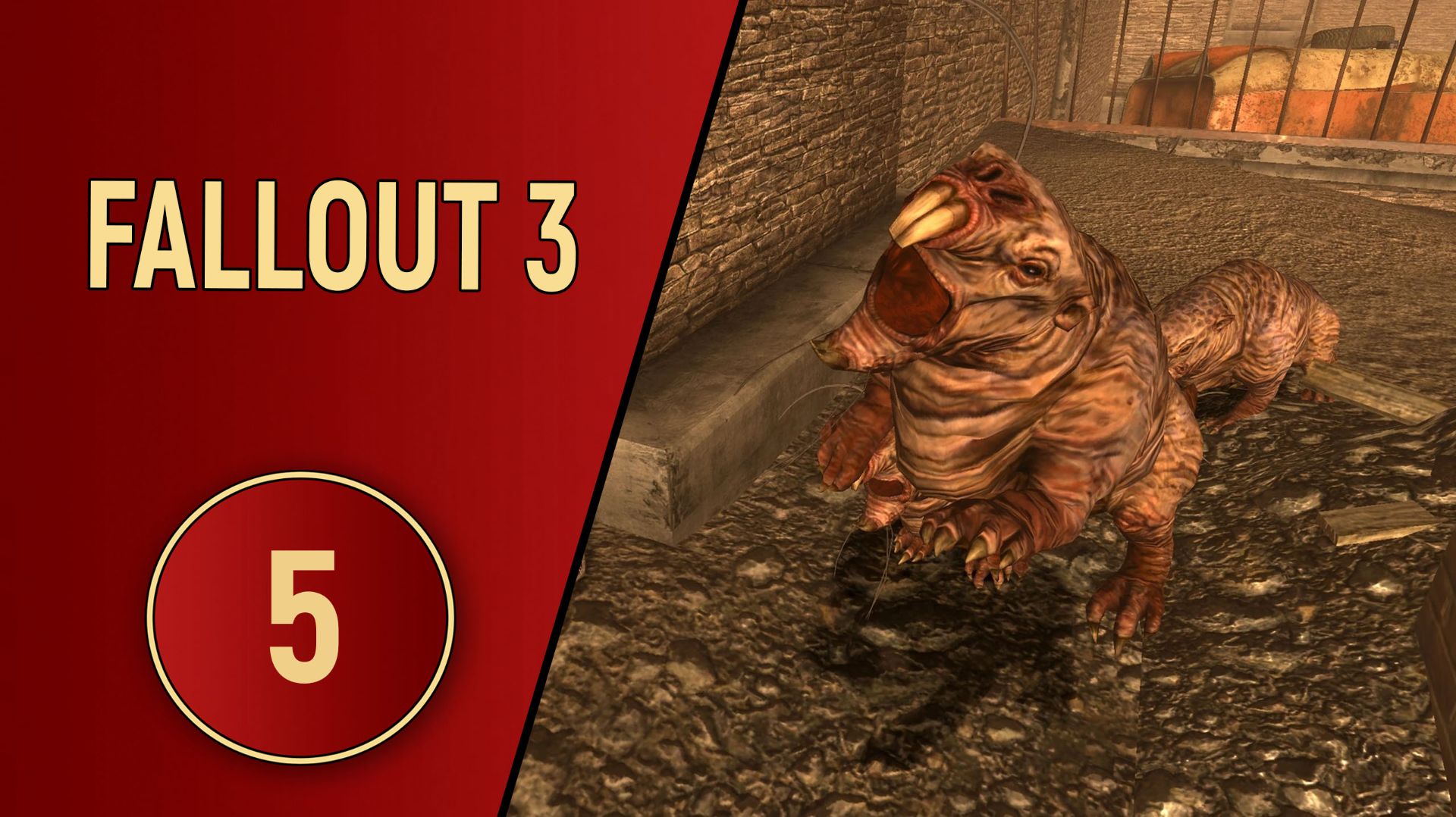 ПРОХОЖДЕНИЕ FALLOUT 3 - ЧАСТЬ 5 - УКРАДЕННЫЕ КРОТОКРЫСЫ смотреть онлайн