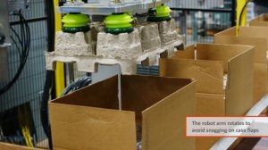 Pearson - Robotic Case Packing RTL for Pulp Inserts by Pearson Packaging Systems