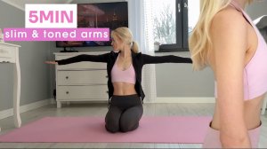 5-МИНУТНАЯ ТРЕНИРОВКА ДЛЯ СТРОЙНЫХ И ПОДТЯНУТЫХ РУК / СТРОЙНЫЕ РУКИ / ОБОРУДОВАНИЕ НЕ ТРЕБУЕТСЯ