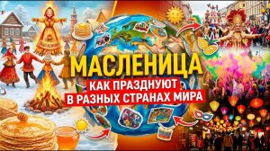 МАСЛЕНИЦА КАК ПРАЗДНУЮТ В РАЗНЫХ СТРАНАХ МИРА