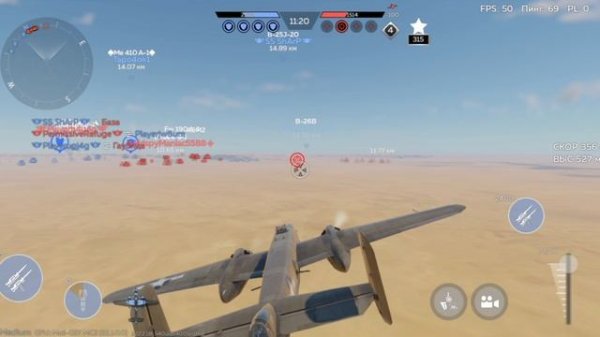 War Thunder - Mobile - Бой на бобрах.mp4