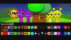 Sprunki - MSI and Scrunkly Mashed.