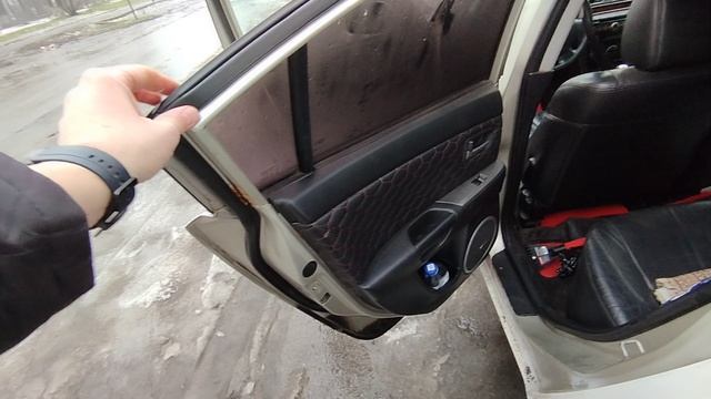 Обзор полный Mazda 3bk 2.0 LF 6MT Sport 2006г. Белая смотреть онлайн