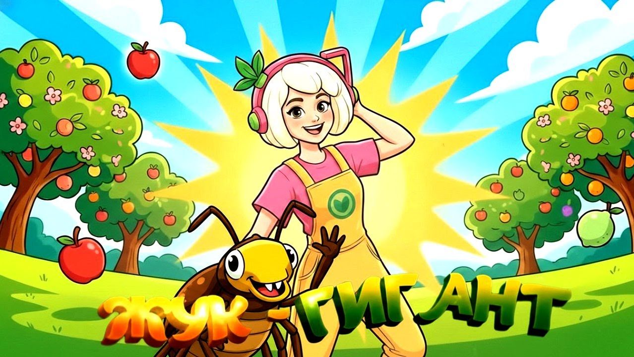 ЖУК-ГИГАНТ — Песенки Фортуны — Смотрим новую серию Команды Флоры вместе с Флорой смотреть онлайн