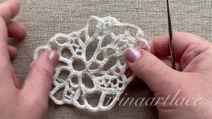 Фантазийный мотив для ирландского кружева Часть 2
