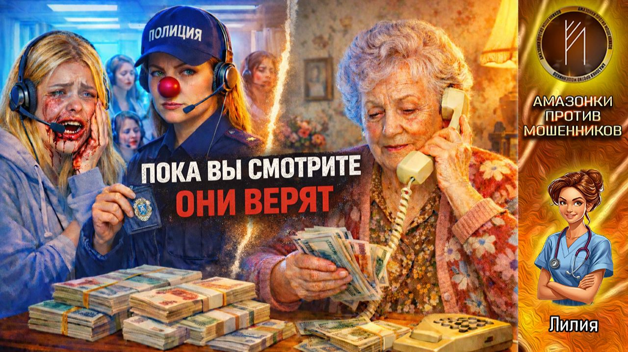 ЛИЛИЯ / ЧУЖИЕ ГУБЫ ХОТЯТ МИВИНЫ / ТЕЛЕФОННОЕ МОШЕННИЧЕСТВО смотреть онлайн
