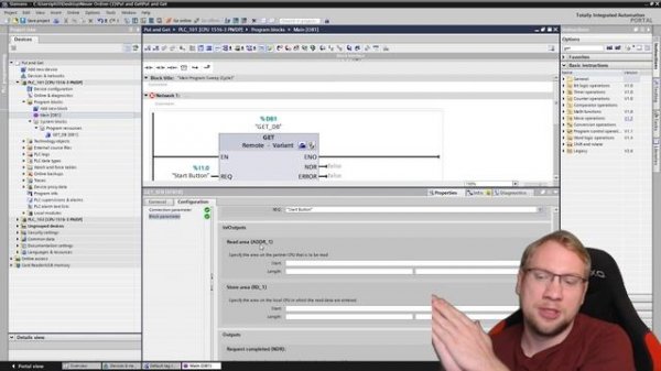 Hegamurl - TIA Portal - GET Command ⧸ PLC-PLC Communication