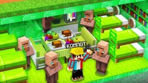 Я ПРОКАЧАЛ БУНКЕР ЖИТЕЛЕЙ В МАЙНКРАФТ | Компот Minecraft