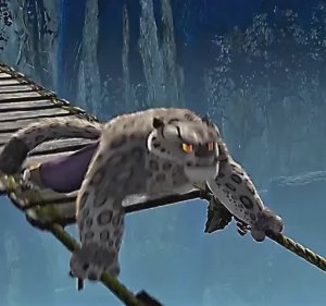 Тай Лунг против 5. Кунг фу Панда.