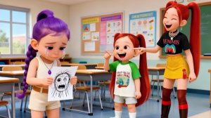 Мира издеваться в школе над малышкой Руми. Охотники на демонов.